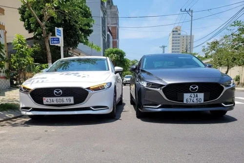 Thuê xe tự lái Đà Nẵng 5 chỗ - Mazda 3 Deluxe 2022