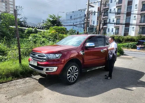 Thuê Xe 7 chỗ tự lái Ford Everest Titanium 2019 | Khu vực Đà Nẵng, Huế, Hội An